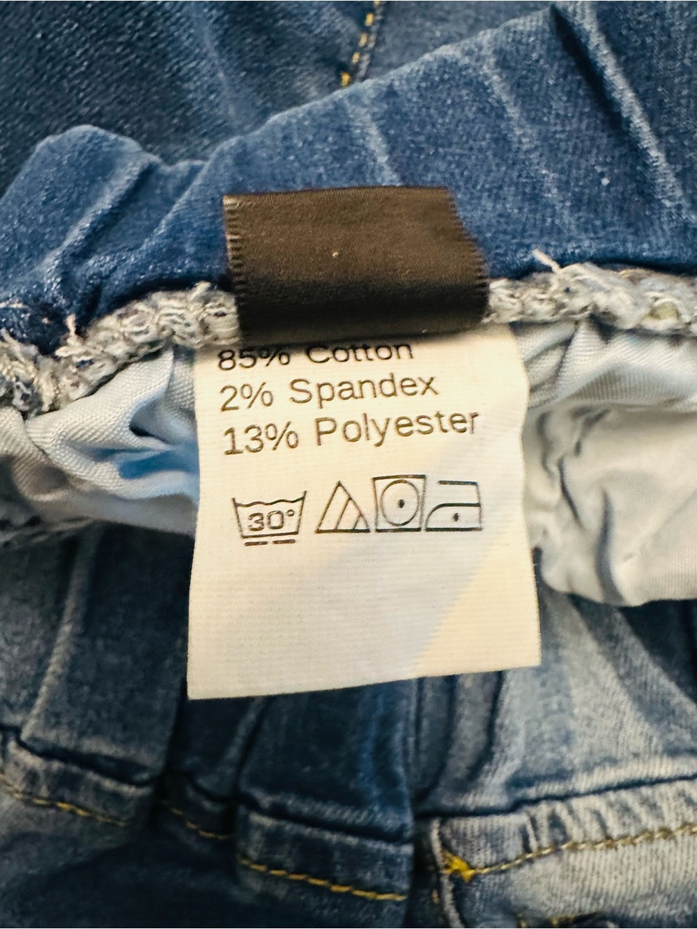 SHEIN Women’s High Waisted Skinny Stretch Jegging Pajama Jeans Womens 8-10 NWOT - Picture 16 of 16
